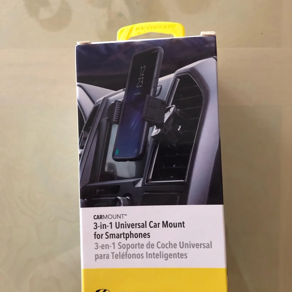 Scosche 3-in-1 Universal Car Mount for Smartphones — Black
